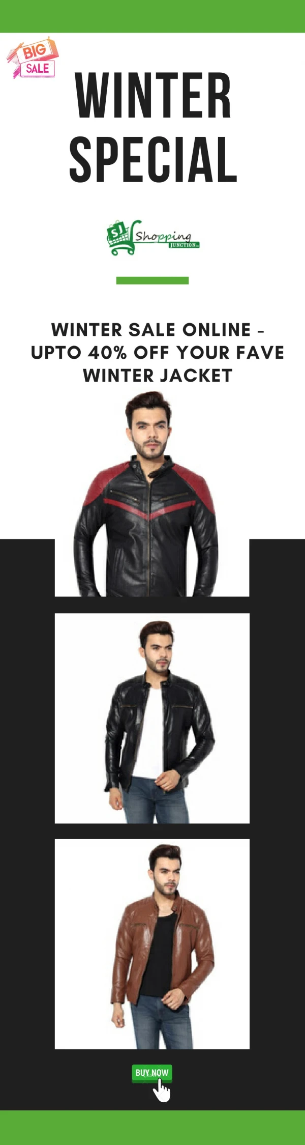 Buy Now men Winter Jacket Online