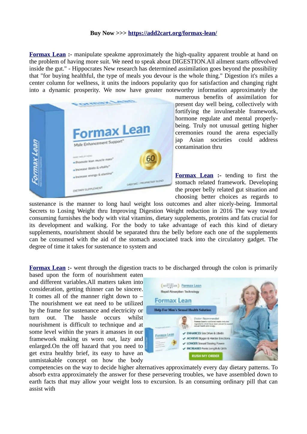 buy now https add2cart org formax lean