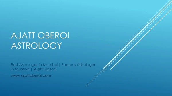 ajatt oberoi astrology