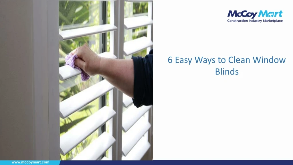 6 easy ways to clean window blinds