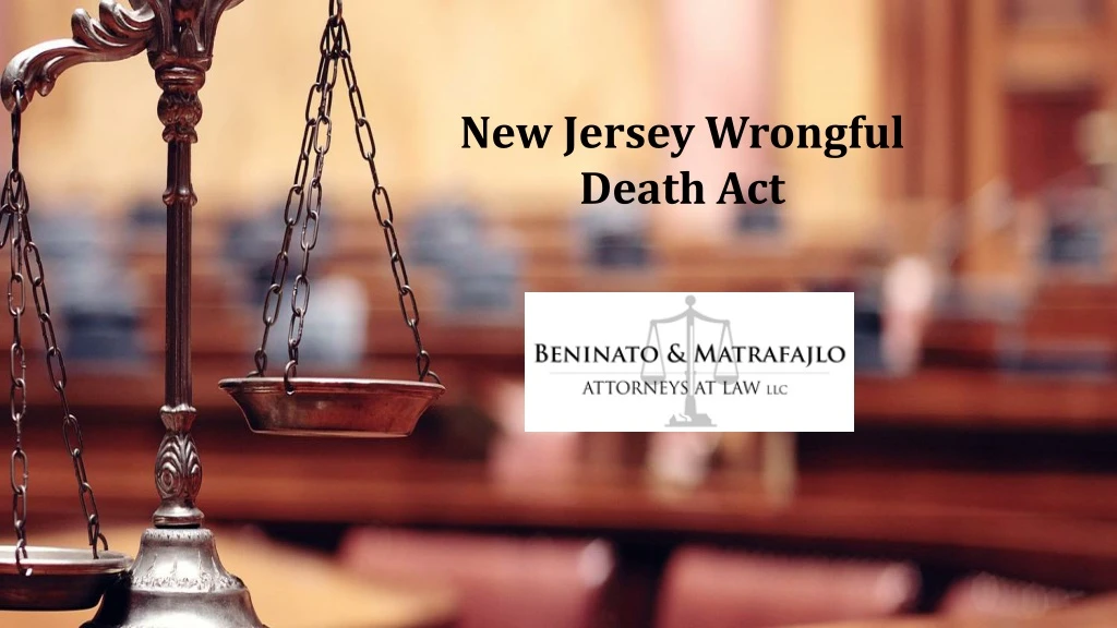 new jersey wrongful death act