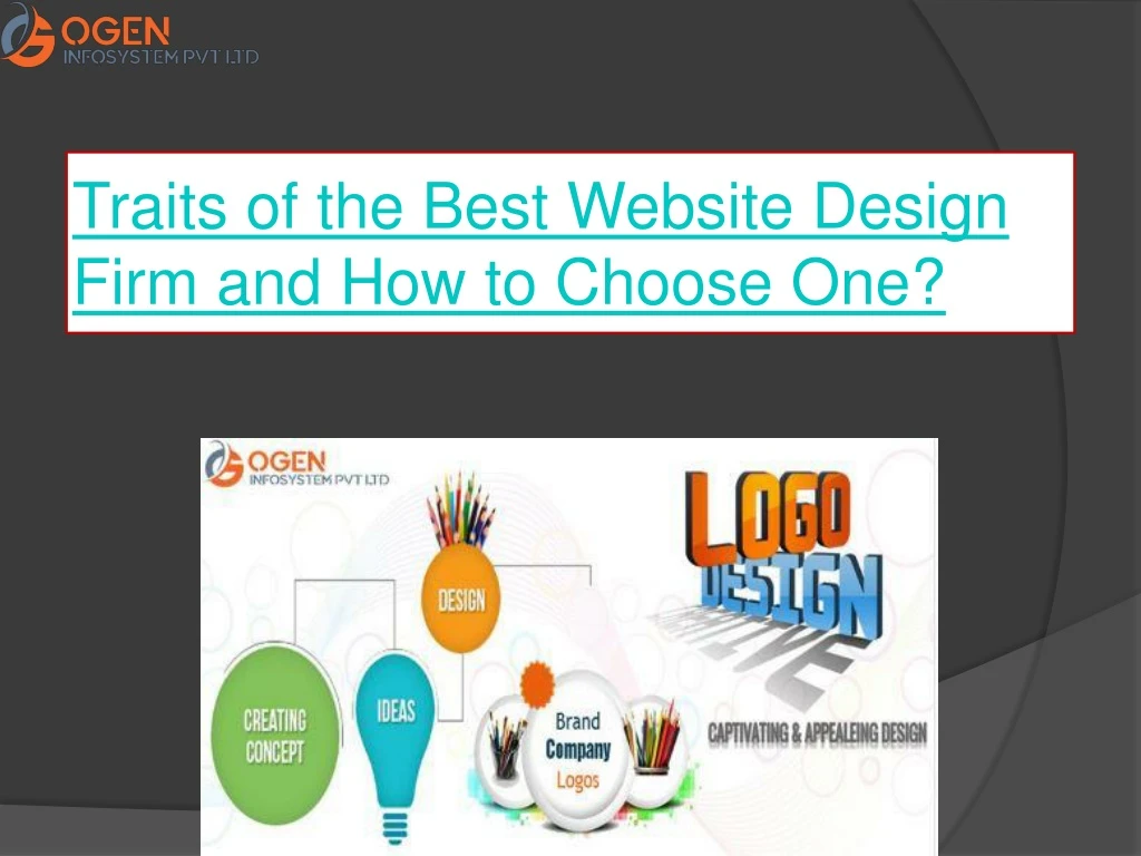 traits of the best website design firm and how to choose one