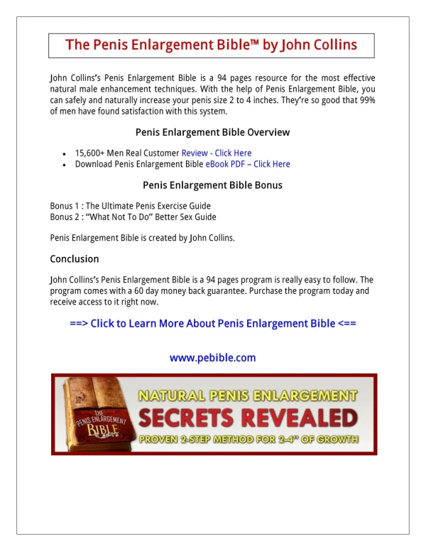 (PDF) PE Bible PDF Free Download: John Collins Book