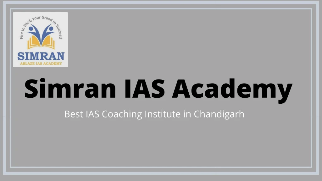 simran ias academy best ias coaching institute