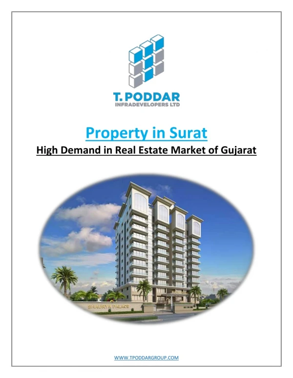 Property in Surat: High Demand in Real Estate Market of Gujarat