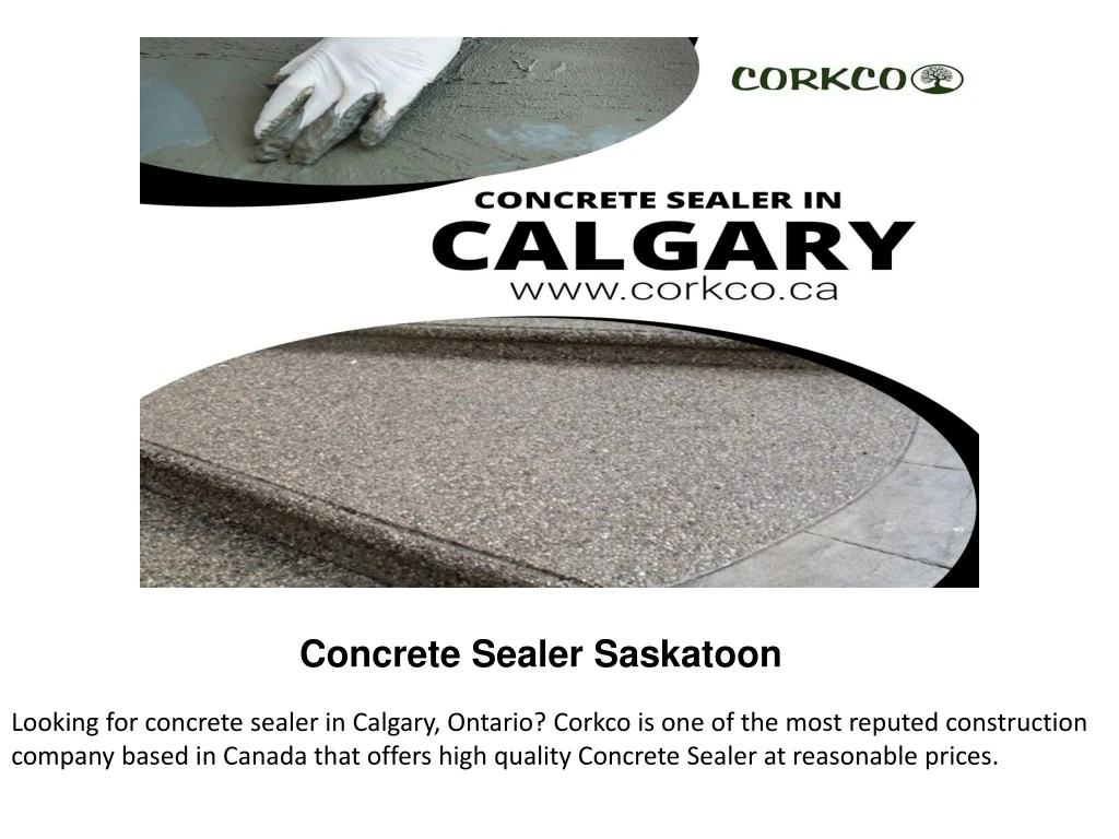 concrete sealer saskatoon
