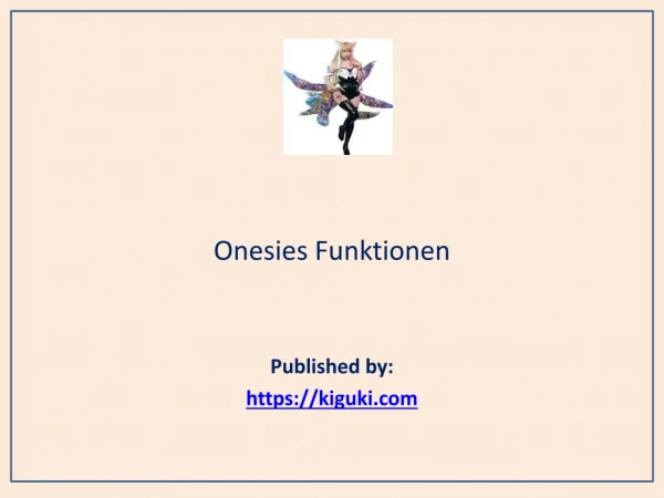 Onesies Funktionen