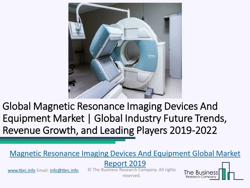 global global magnetic resonance imaging devices