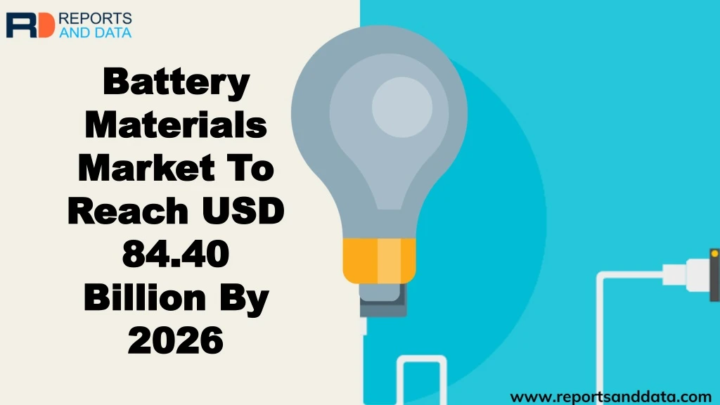 battery materials market to reach