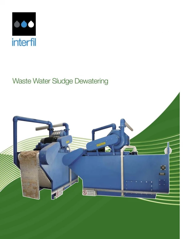 Waste Water Sludge Dewatering