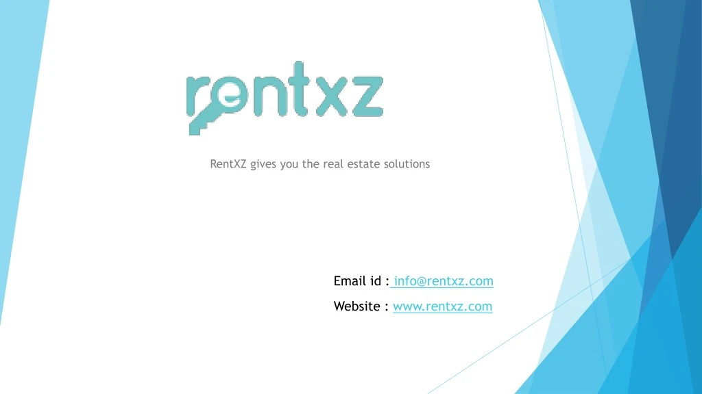 rentxz gives you the real estate solutions