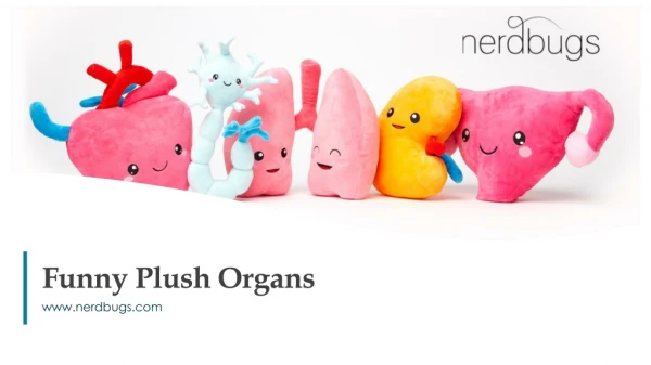 Funny Plush Organs - nerdbugs.com