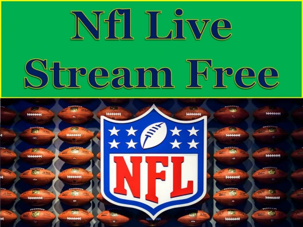 Nfl Live Stream Free