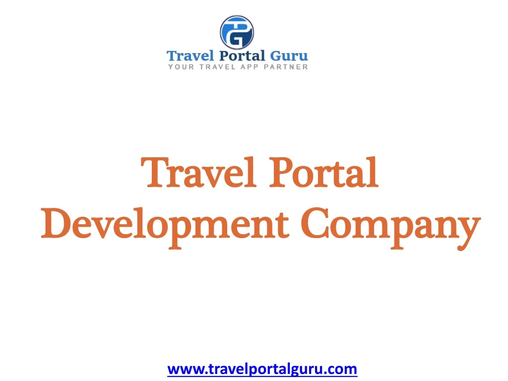 travel portal development company