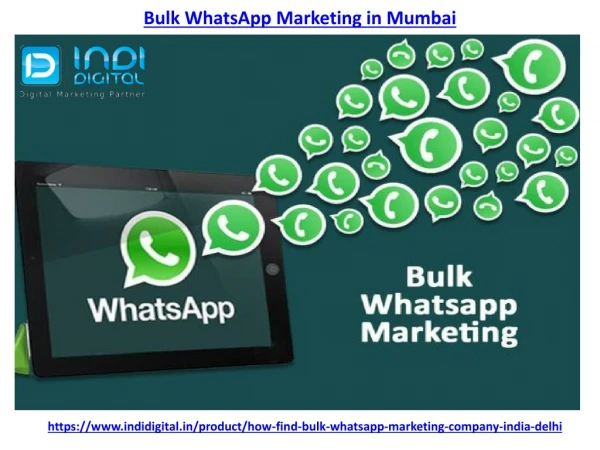 Find the best bulk WhatsApp marketing in Mumbai