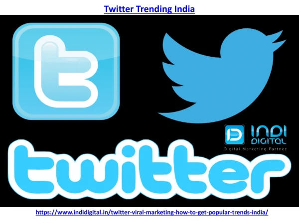 How to twitter trending in india