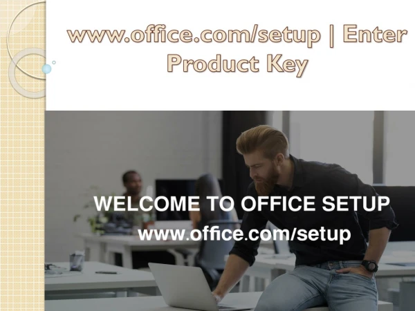 www office com setup enter product key