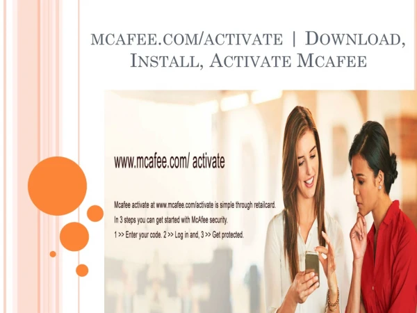 mcafee com activate download install activate mcafee