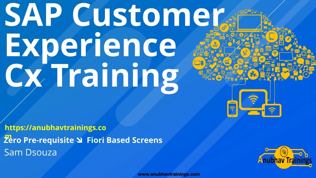 sap customer experience cx training