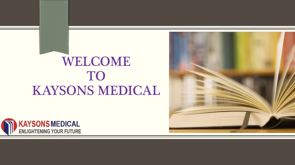 welcome to kaysons medical