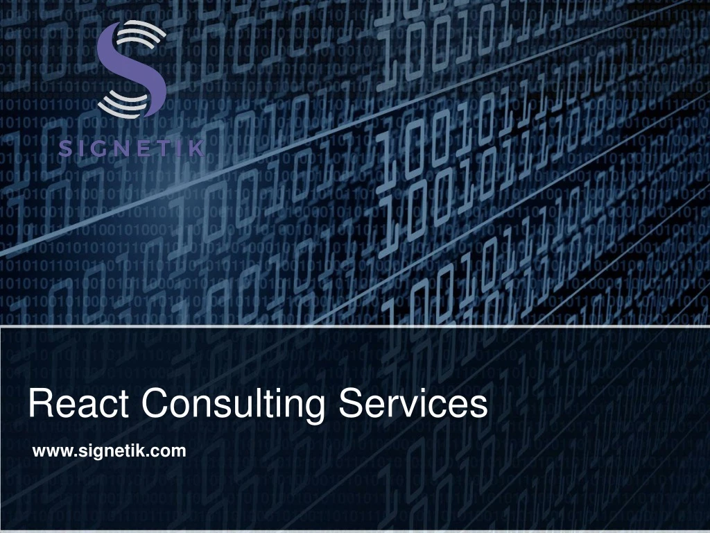 react consulting services