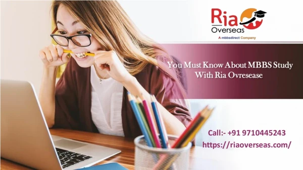  You Must Know About MBBS Study With Ria Ovresease