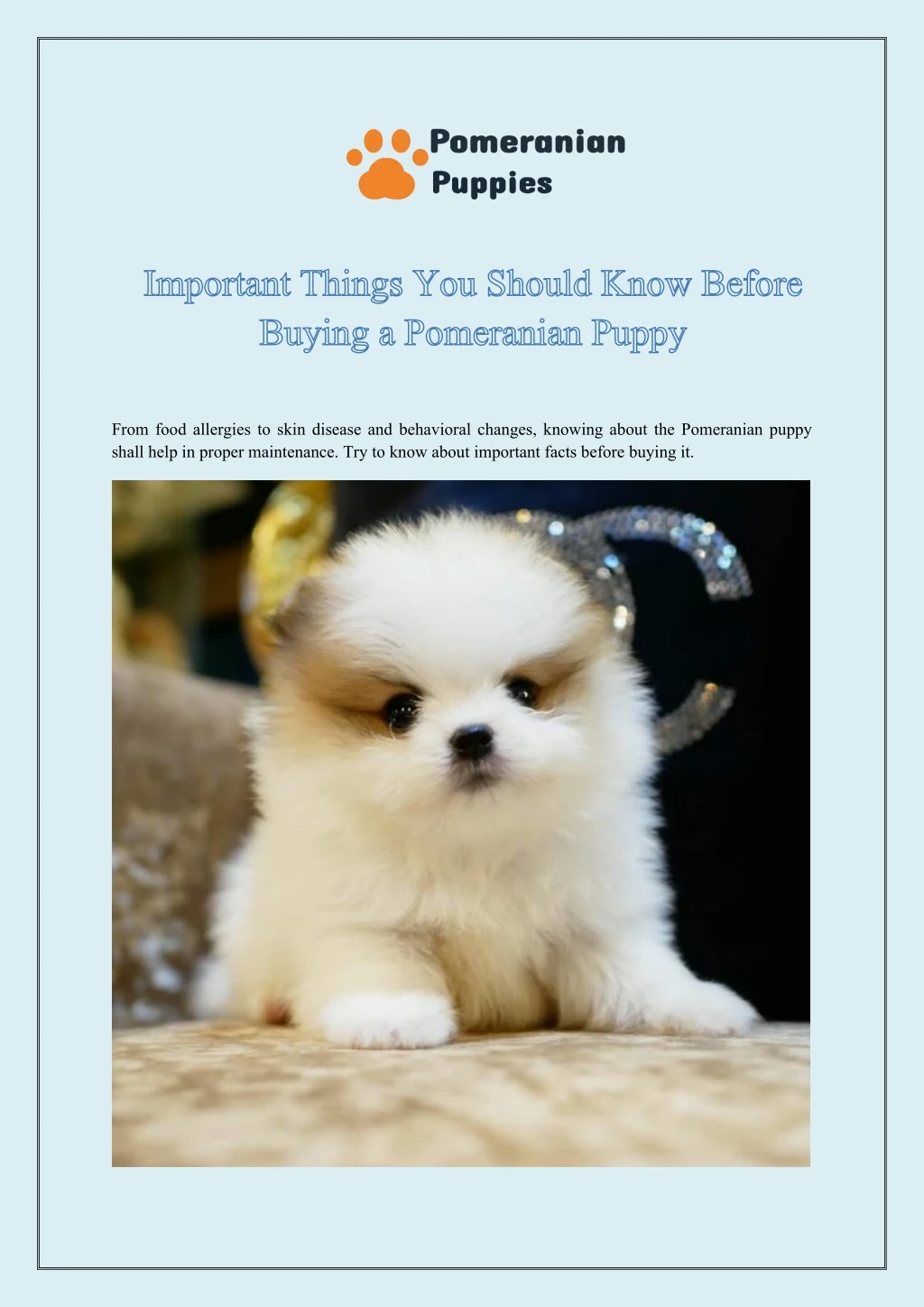 important things you should know before buying