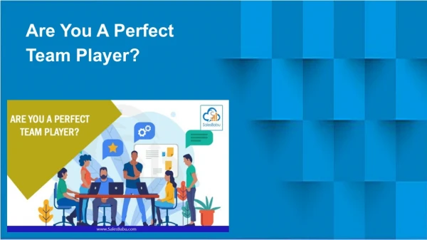 are you a perfect team player