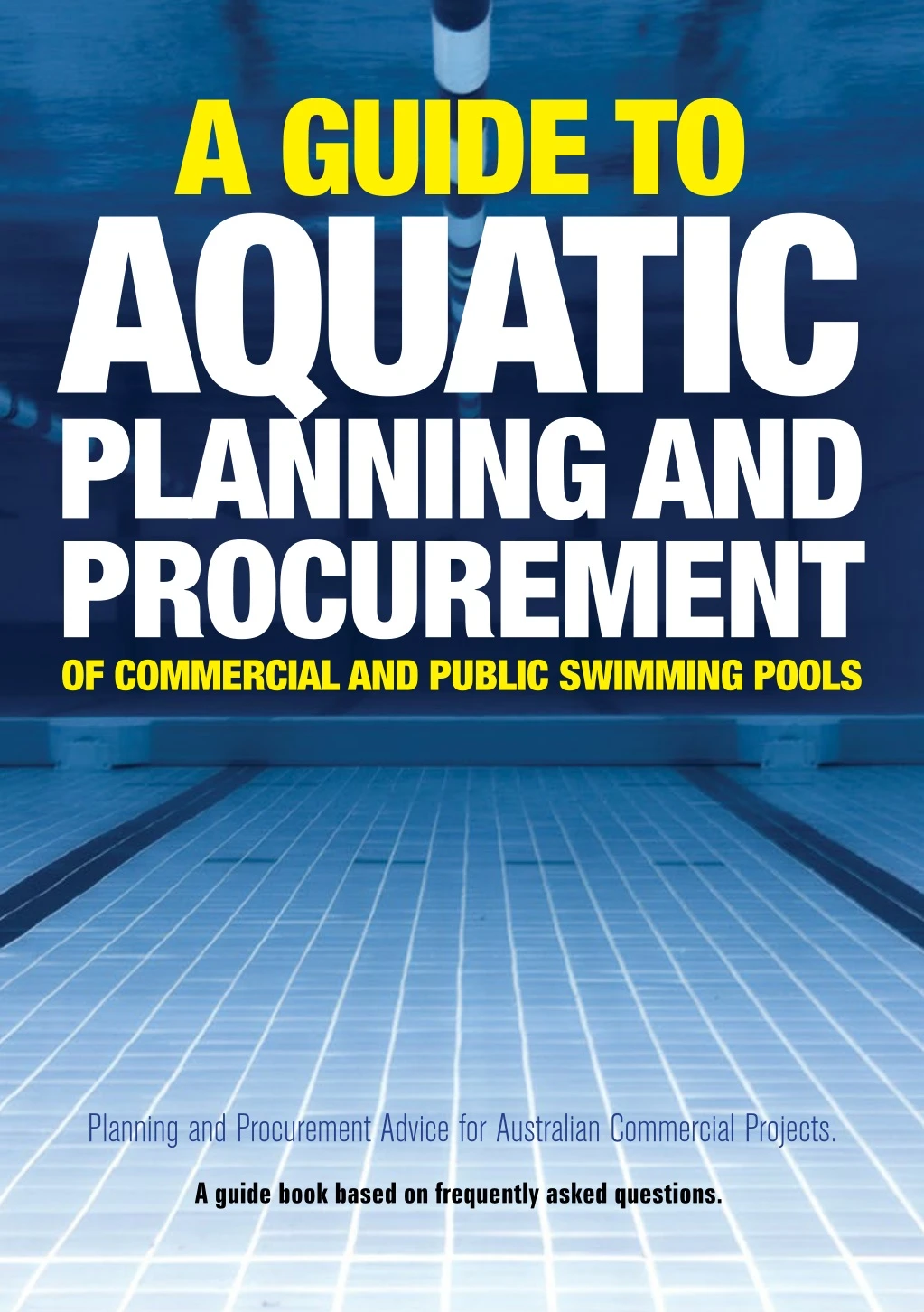 a guide to aquatic planning and procurement