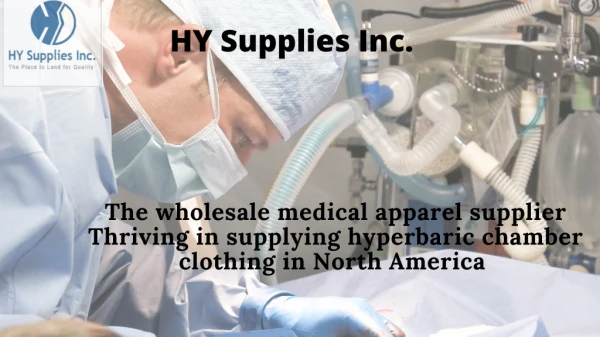 Hyperbaric supplies - HY Supplies Inc