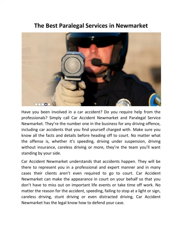 the best paralegal services in newmarket