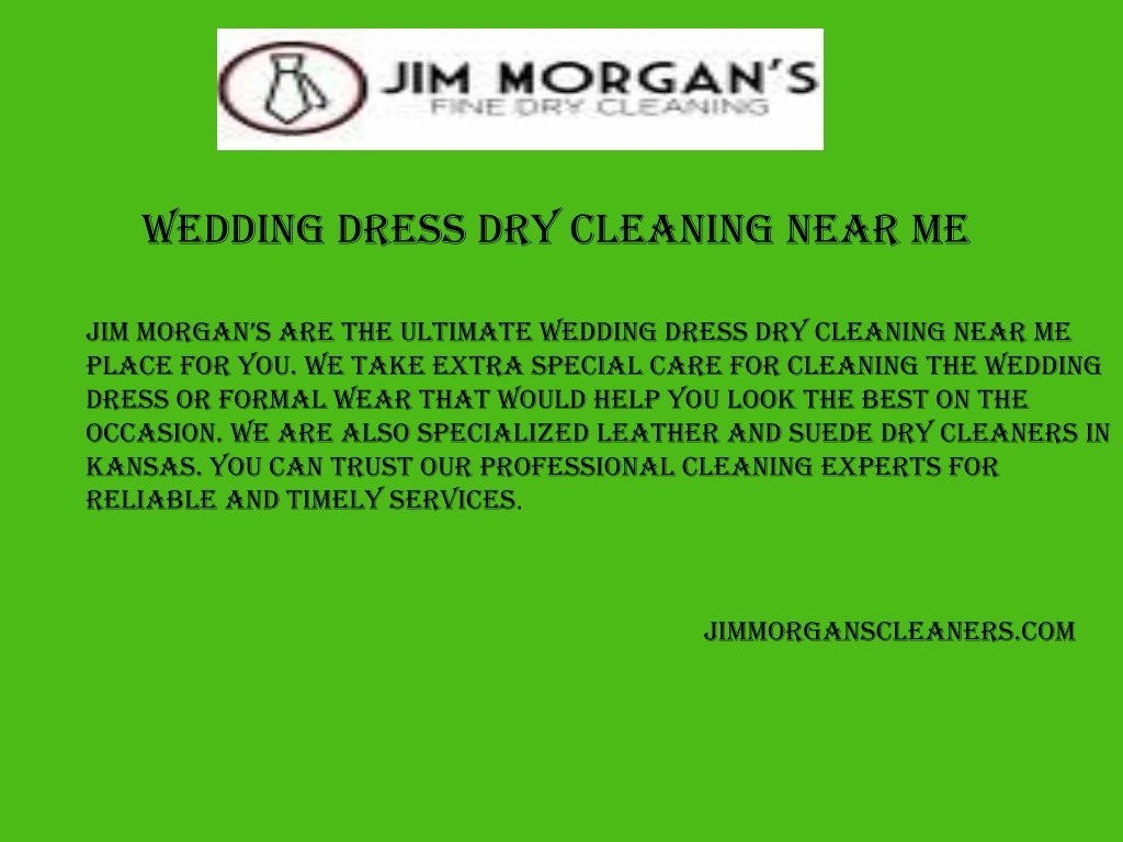 wedding dress dry cleaning near me