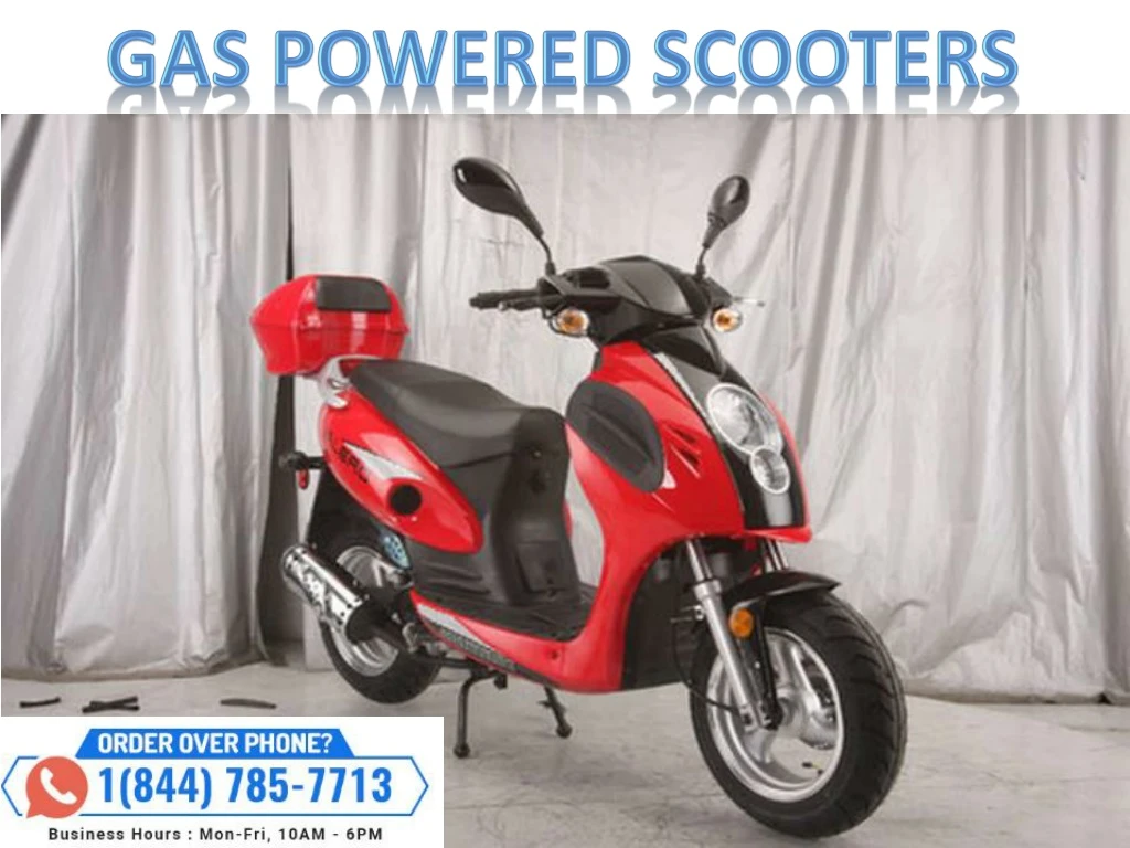 gas powered scooters