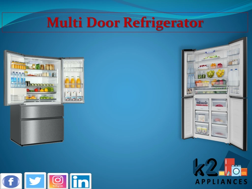 multi door refrigerator