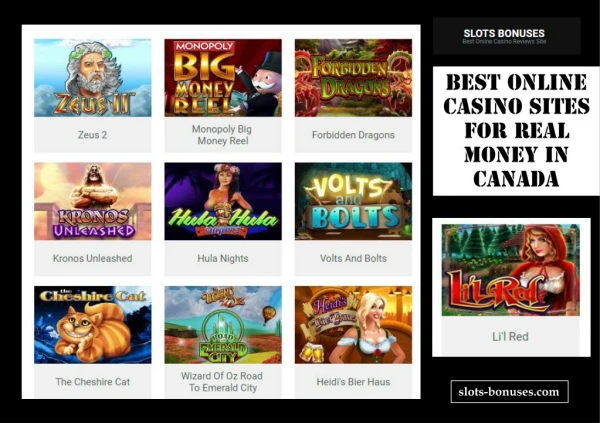 Best Online Casino Sites For Real Money in Canada