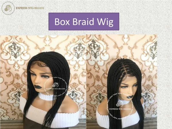 box braid wig