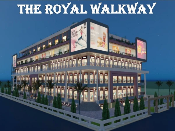 Royal WalkWay in Greater Noida | Commercial Project (Call 8745006500)