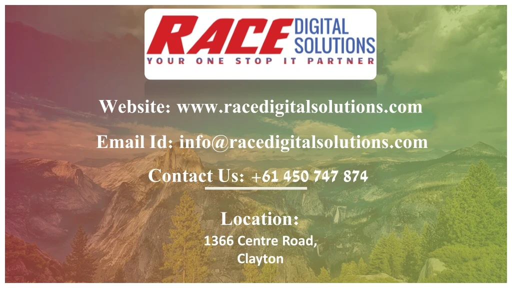 website www racedigitalsolutions com
