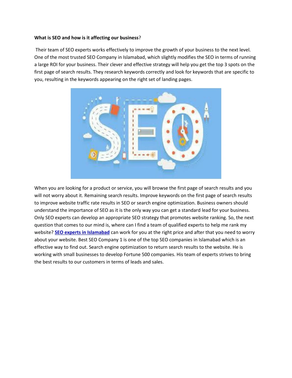 what is seo and how is it affecting our business