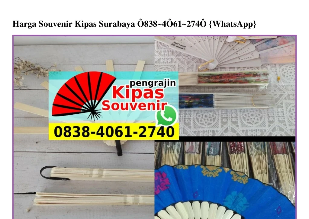 harga souvenir kipas surabaya