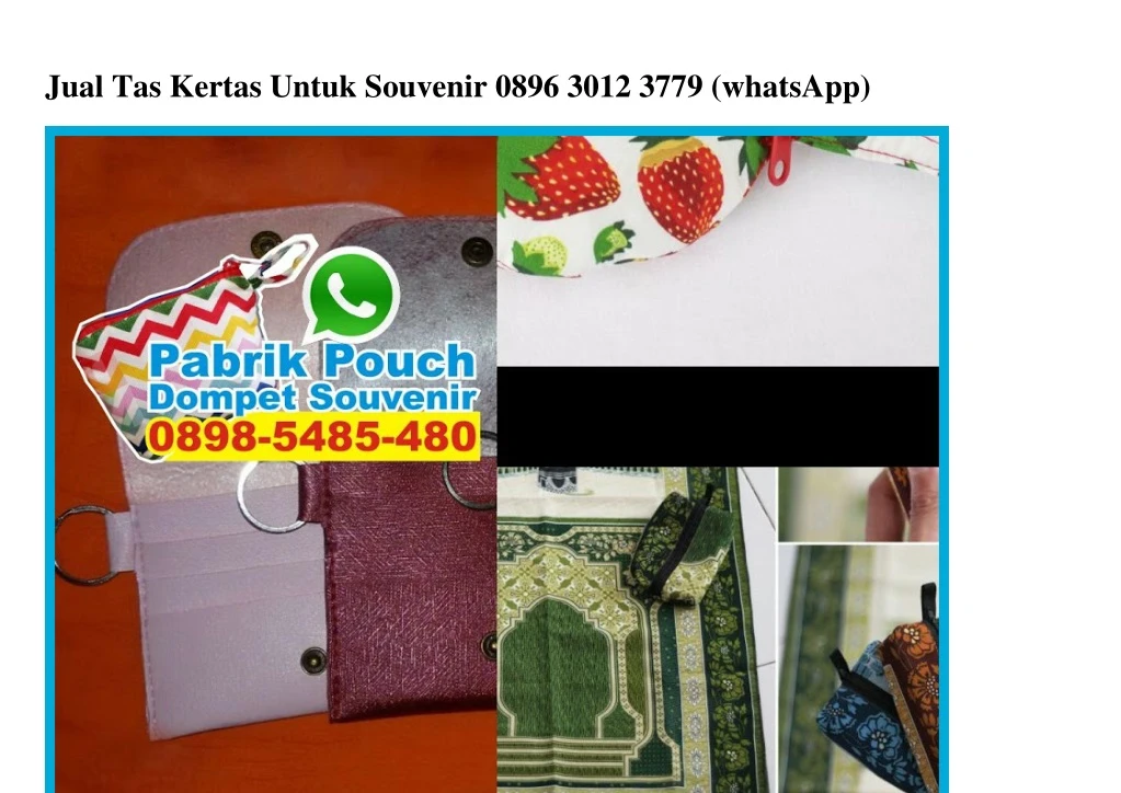 jual tas kertas untuk souvenir 0896 3012 3779