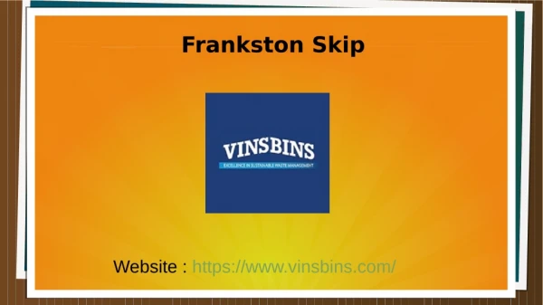 frankston skip