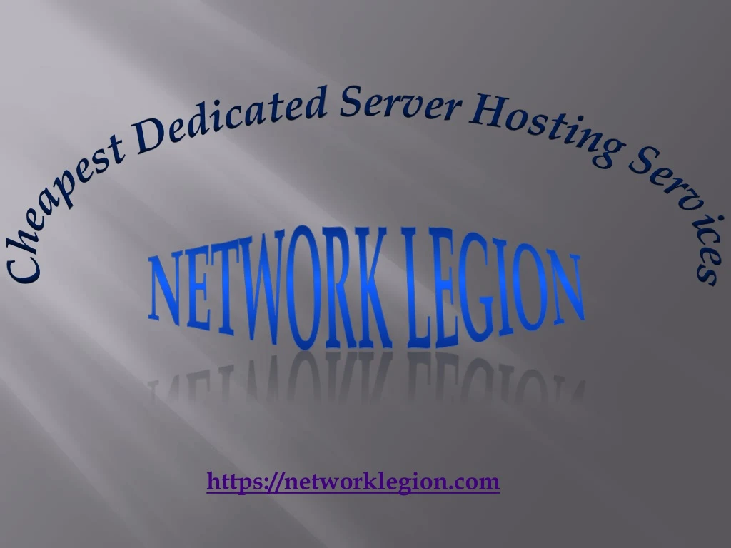 cheapest dedicated server hosting services