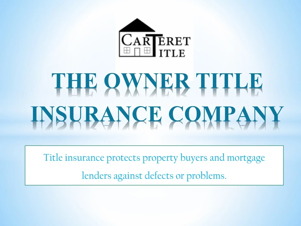 the owner title insurance company