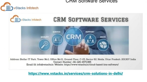 CRM Software Services
