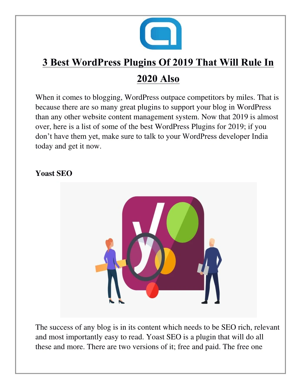 3 best wordpress plugins of 2019 that will rule