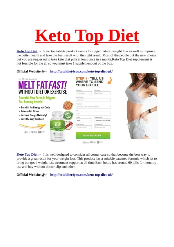 ﻿5 Reasons Why Keto Top Diet Is Common In USA