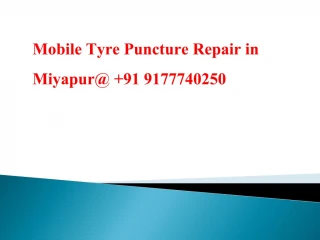 Mobile Tyre Puncture Repair in Miyapur