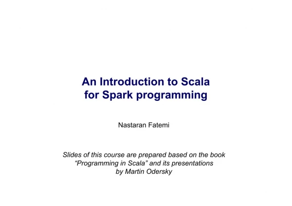 Scala Programming