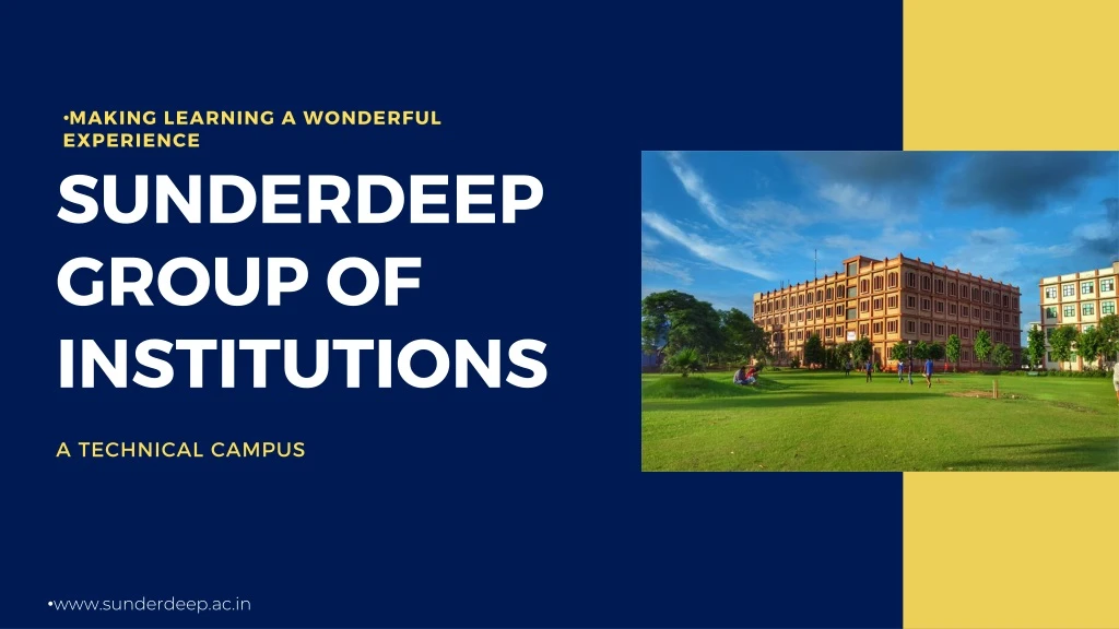 sunderdeep group of institutions